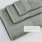 Cotton Terry Bath Towel Set - Cooper Collection