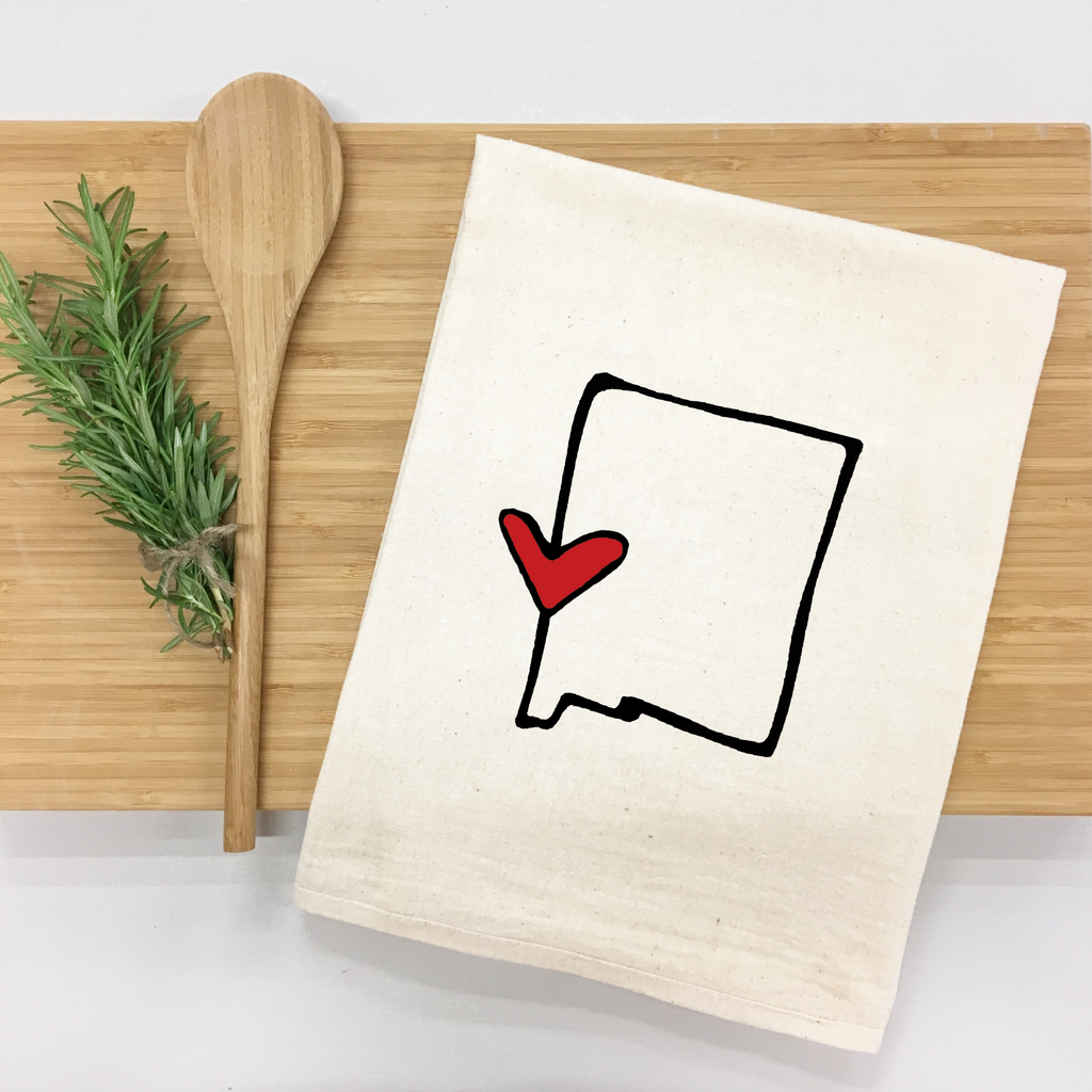 *State Love tea towel