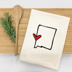 *State Love tea towel
