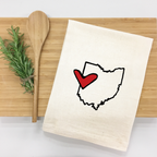 *State Love tea towel