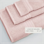 Cotton Terry Bath Towel Set - Cooper Collection