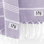Istanbul Classic Turkish Hand Towel Set for Kitchen, Bath, Beach, Gym, Yoga and Travel