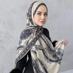 Printed Hijab Scarf(MH239)