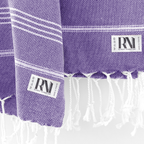 Istanbul Classic Turkish Hand Towel Set for Kitchen, Bath, Beach, Gym, Yoga and Travel