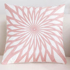 Solid Geometric Cushion Cover Pink Gray Blue Modern Decorative Throw Pillow Case Cushion Case for Room Bedroom Room Decorative Sofa Cushions Throw Pillows Cotton Pillow Covers Pillowcases 45x45