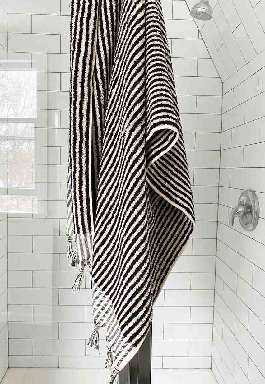 Striped Bath Towel